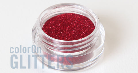 Candy Apple Red Glitter